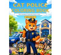 Cat Police Coloring Book