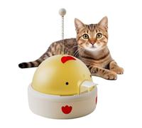 Cat Puzzle Feeder | Electric Cute Smart Interactive Dispenser | Cat Treat Feeder - for Home Indoor Outdoor Travel Training Exercise Feeding Snacks Floor Play Kitten