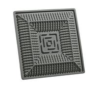 Cat Puzzle Feeder, Waterproof Feeding Mat, 7.87x7.87in Silicone Non Slip Base, Safe Authentic Material, Interactive Slow Eating for Indoor, Kitten, Puppy, Cats Feeding