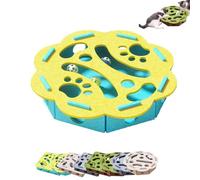 Cat Puzzle Felt Maze Box Cat Toys, Cats Scratch Puzzles Enrichment Box, Interactive Nail File Scratch, Pet Maze and Boxes Game, For Indoor Cats, Scratching & Hunting Fun (G)