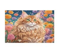 Cat Puzzle Games for Adults Y Niños - for Creativity And Mindfulness - Challenging Jigsaw Puzzles 1000 Piezas for Family (75 × 50 cm)