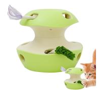 Cat Puzzle Toy - 6.5 Pulgadas Abs Electronic Smart Sensor Game | interactiva, Juguete de estimulación mental para el ejercicio en interiores, entrenamiento, del estrés, and