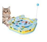 Cat Puzzle Toy, Interactive Puzzle Box With Balls, Cat Enrichment Training Activity Toy, Jingle Teaser Play Set For Home Living Room Apartment Behavior Training Alone Time After Meal Mental Stimulatio
