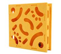 Cat Puzzle Toy, Sensory Game, Felt Activity Box, Interactive Mind Enrichment, Soft Behavior Trainer, 11.81x11.81x2.36 Inches, for Apartment, Bedroom, Living Room, After Meal, Alone Play