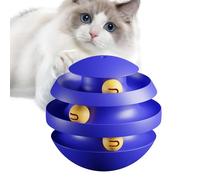 Cat Puzzle Toys -3rd Layer Interactive Catball, Cat Durable - Juguetes | Juguetes óptimos ideales para juegos de gatitos y entrenamiento, ejercicio saludable y a largo plazo