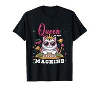 Cat Queen of The Slot Machine Casino Gambling Gambler Camiseta
