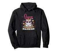 Cat Queen of The Slot Machine Casino Gambling Gambler Sudadera con Capucha