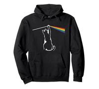Cat Rainbow Light Cool Prism Science Spectral Men Women Kids Sudadera con Capucha