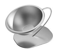 Cat Raised Food Bowl, Elevated Metal Pet Feeder, Large Lifted Cat Dish, 5.91x6.1x7.68in Stable Non Slip Base, Ergonomic Feeding Accessory, for Indoor Use