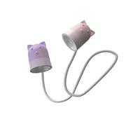 (cat)Reading Light for Kids: Bedtime Book Light with LED Neck Light & Bendable Headboard Lamp