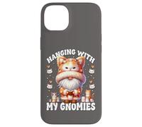 Cat Retirement Gnome For Women And Men With Cats And Books Carcasa para iPhone 14 Plus