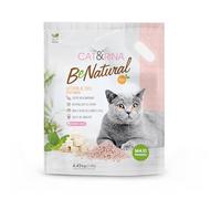 Cat&Rina BeNatural - Arenero para Gatos Tofu de 10 l Aglomerante y Vegetal hasta 60 días de Uso Se Elimina en el orgánico o en el WC Arena Gatos Anti Olor Melocotón