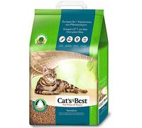 Cat's Best Sensitive arena vegetal aglomerante - Pack % - 2 x 20 l