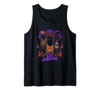 Cat Sabbath Feline Heavy Rock Band Parodia Camiseta sin Mangas