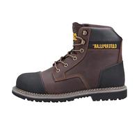 Caterpillar CAT Safety Footwear Powerplant S3 - Botas para hombre, Brown, 42 EU