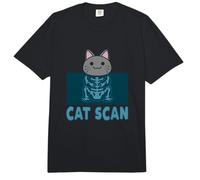 Cat Scan Funny Pun Rayos X Técnico de CT-Scan Radiología Comfort Colors Adult Heavyweight T-Shirt