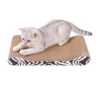 Cat Scratch Board - 17.3x8.2x1.7 Inches, Scratching Pad, Reversible Design | High Density Non Slip, Durable Claw Grinding Area, Furniture Protector, Cat Scratcher For Couch, Carpet, Wall, Door