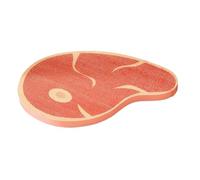 Cat Scratch Board | 42x26x2cm Steak Shape Lounge Bed | Funny Design Floor Scratching Pad, Pet Supplies Scratching Support For Bedroom Apartment Dorm Carpet Home Indoor Workplace