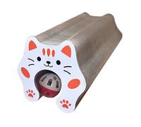 Cat Scratch Board with Ball - Interactive Toy, Accordion Magnetic Cat Scratcher Toy for Home, Outdoor, Living Room, Travel | Fun Play, Exercise, Training, Boredom Relief for Cats and Kittens
