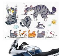 Cat Scratch Car Decal - Funny 5-Inch Bumper Sticker, Self-Adhesive Cute Cat Decoration, Lazy Cats Humor Vehicle Graphic | Creative Scratch Mark Design For Auto Truck Motorcycle Wall Window Gift
