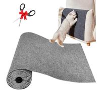 Cat Scratch Furniture Protector,DIY Trimmable Self Adhesive Cats Scratching Mat,Climbing Wall Scratcher for Indoor Cats,Indoor Furniture Protection for Chair,Wall,Sofa