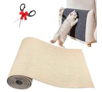 Cat Scratch Furniture Protector,DIY Trimmable Self Adhesive Cats Scratching Mat,Climbing Wall Scratcher for Indoor Cats,Indoor Furniture Protection for Chair,Wall,Sofa