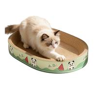 Cat Scratch Pad, Cat Scratching Board, Round Cats Lounger Bed, Reciclable Cardboard Scratcher with Cómodo Curved Design, Indoor Pet Furniture for Cats Rest Play Sleep Living Space
