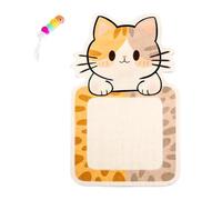 Cat Scratch Pad, Interactive Scratcher Board, 19.69x31.5 Inches, Furniture Protector with Adhesive Backing, Ideal for Kitten Enrichment, Home Pet Supplies, Climbing, Boredom
