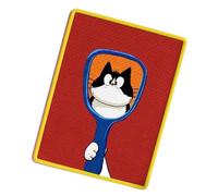 Cat Scratch Pad - Mate Raspador De Pared | Gato Raspar Un Gatito Autoadhesivo, Protección De Muebles Tapizador De Compañía Para El Salón De La Oficina Del Dormitorio Apartamento Sofá De Ta