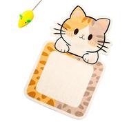 Cat Scratch Pad, Pet Scratching Board, Cat Interactive Toys, Cats Furniture Protector, 19.69x31.5 Inches, Adhesive Kitten Accessories for Climbing and Boredom Indoors