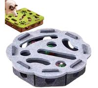 Cat Scratch Puzzle Enrichment Box That Files Claws, Cat Nail File Enrichment Box, Cats Nail File Scratcher (#4)