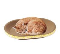 Cat Scratcher Bed | Cat Cardboard Bed Pad Bowl, Thick Scratch Resistant Cat Cardboard Bed Cat Scratcher Mat for Furniture Protection, Cats Kittens Training Toy