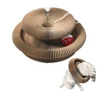Cat Scratcher Board | Foldable Interactive Scratch Pad Pet Corrugated Cardboard Accordion Toy Play For Home Balcony Living Room Bedroom