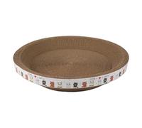 Cat Scratcher Bowl Bed - Junta de arañazos | Corrugated Grinding Pad, protector muebles para sofá pisos y cortinas, amplio salón para Kittens