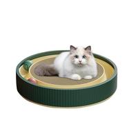 Cat Scratcher - Cat Scratch Pad | Tablero de raspado de | rascando la cama del salón | Caja de reciclaje de pistas de pelota de juguete para mascotas duradera para la protección de l
