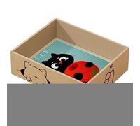 Cat Scratcher, Corrugated Cardboard Cat Scratching Pad, Indoor Anti-Scratch Pet Toy For Kitten Claw Grinding, Stress Relief Activity For Bored Cats, Protects Furniture From Scratching, Fun Play Pad
