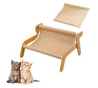 Cat Scratcher Couch,2025 New Upgrade 2-in-1 Cats Scratch Pad and Lounger,Wear Resistant High Load-Bearing Scratching Sisal Chair for Indoor Cats (Summer Mat,Large)