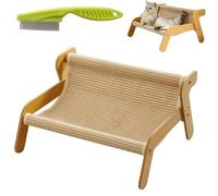 Cat Scratcher Couch, Claw Grinding Rest Spot for Bored Cats, Lounging, Home Use(A,64 * 20 * 11cm)