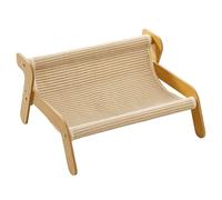 Cat Scratcher Couch, Grinding Claw Lounge and Cozy Resting Furniture Protector for Indoor Pet Exercise, Cat Activity Space and Scratching Habit Support Area 54x44x28cm