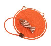 Cat Scratcher Mat | Cat Toys Furniture Protector Scratcher Carpet Cats Toys | Sturdy Scratching Pads | Scratching Mat Scratch Carpet Furniture Protector | Cotton Rope Cats Scratchers For Indoor C