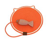 Cat Scratcher Mat | Cat Toys Furniture Protector Scratcher Carpet Cats Toys | Sturdy Scratching Pads | Scratching Mat Scratch Carpet Furniture Protector | Cotton Rope Cats Scratchers For Indoor C