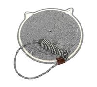 Cat Scratcher Mat, Cotton Rope, Furniture Protector, Sturdy Scratching Pad, Anti-Slip Design, Claw Care, Multi-Purpose Use Sturdy Weave, (42 cm/50 cm), perfecto para gatos interiores
