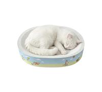 Cat Scratcher, Plant Fiber Scratching Lounge Bed Bowl Shaped Scratch Board for Cats, Durable Natural Fiber Claw Sharpening Pad, Furniture Protection Scratch Mat, Pet Accessory Category for Indoor