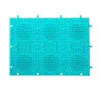 Cat Scratcher, Rubber 24.6x18.1cm Itchy Skin Relief Toy Carpet, Massage Cat Scratch Rug for Grinding Claws, Stress, Floor, Play, Activity