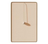 Cat Scratcher - Vertical Sisal Wall Board for Couch Protection, Furniture Saver with Fun Play Feature, Pet Activity Entertainment for Bored Cats, Sofa Corner, 23.62x11.81in