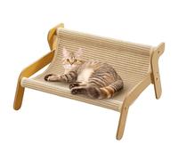 Cat Scratching Bed, Grinding Claw Lounge, Multi Functional Scratcher, Furniture Protector Design, Pet Ejercise Mat for Bored Cats, Interior Use, Claw Care, 21,26 x 17,32 x 11,02 pulgadas