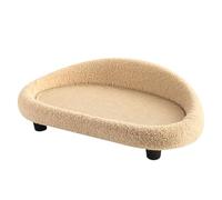 Cat Scratching Bed - Large Sisal Lounge Bed, Cat Scratch Pad for Resting, Claw Maintenance, and Play, Indoor Outdoor Pet Furniture for Living Room, Apartment, Dorm, Balcony, 24.02x14.96x7.09inch