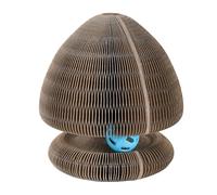 Cat Scratching Board, Corrugated Paper Cat Scratcher, Cat Scratcher Pad with Ball, Indoor Kitten Scratching Toy, Indoor Pet Scratcher with a Ball to Keep Your Cat Entertained and Healthy