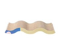 Cat Scratching Board, Kitten Clawing Scratcher, Bed Board Set, 22.44x9.84x2.95 Inches for Small, Medium Pets Product Weight About 530g Wear-Resistant Scratch Furniture Protector