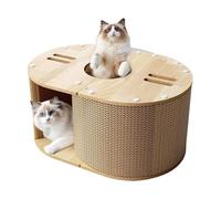 Cat Scratching Board - Kitten Grinding Lounge, Scratcher Wear-Resistant Cat Scratching Bed Pad Furniture Protection for Small Medium Pets Pet Lounge for Cats Kittens Play Rest Activity Furniture